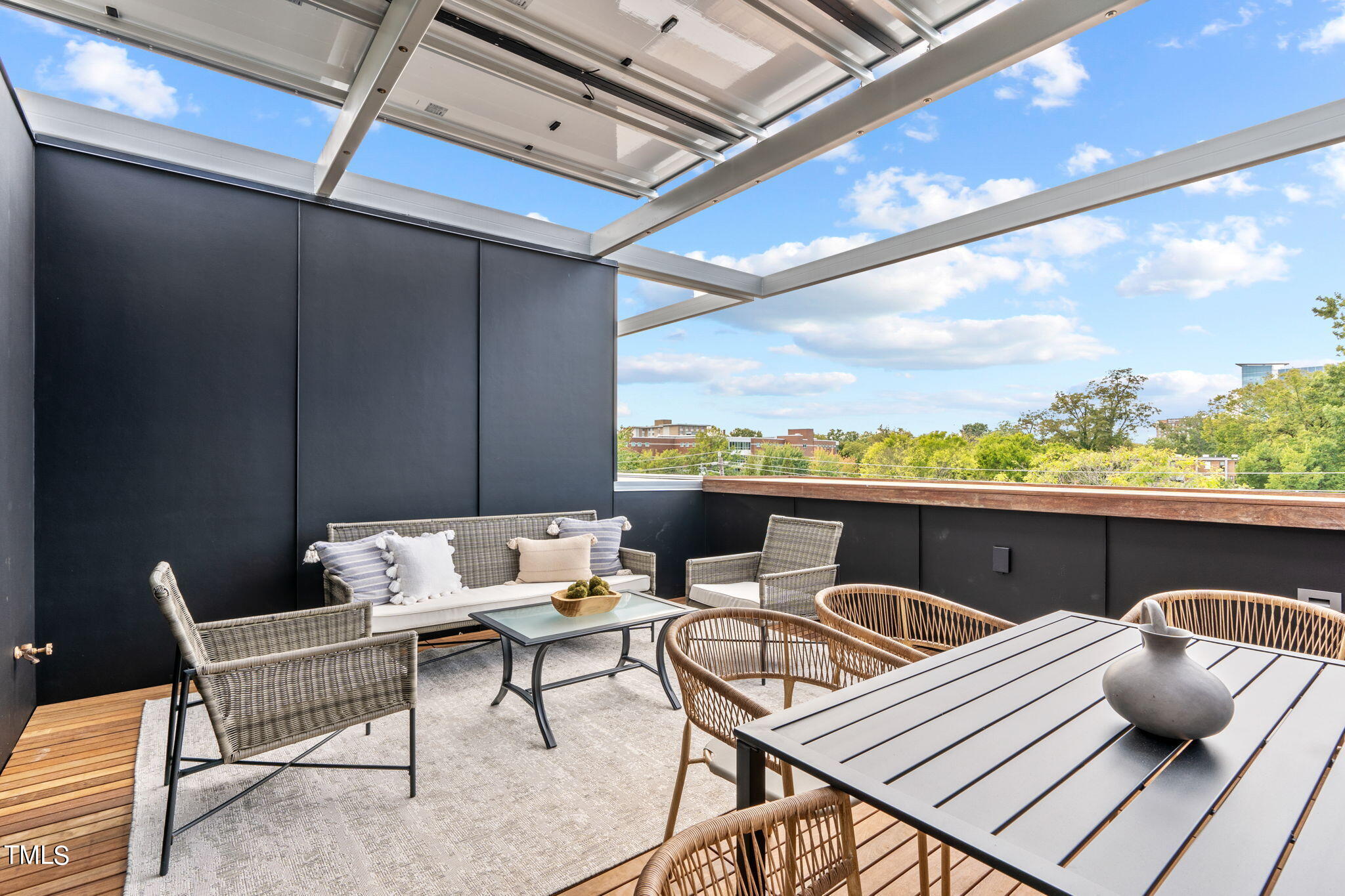 501 South Bloodworth Street, Unit 101 Raleigh, NC 27601 - Photo 31 of 55 a view of a outdoor seating area with furniture