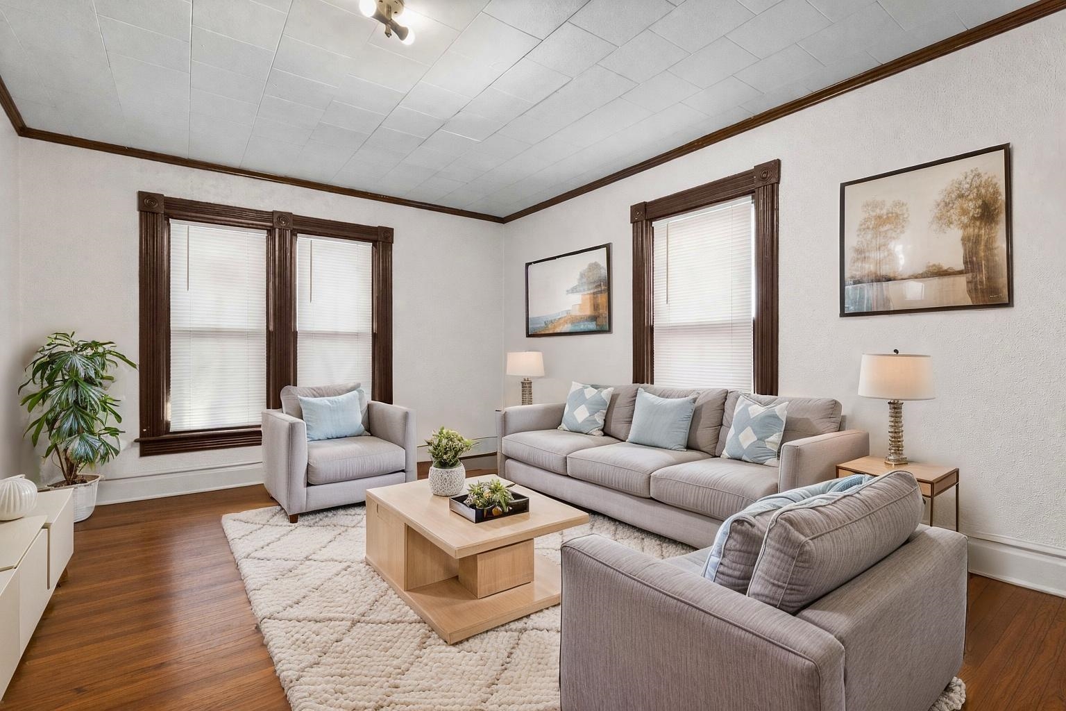 219 Rome Avenue Rockford, IL 61107 - Photo 7 of 24 a living room with furniture and a large window