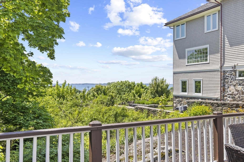 81 Ocean View Road Swampscott, MA 01907 - Photo 15 of 38 a view of a garden from a balcony