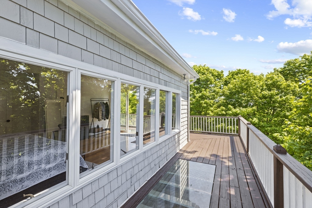 81 Ocean View Road Swampscott, MA 01907 - Photo 25 of 38 a view of balcony with wooden floor and outdoor space