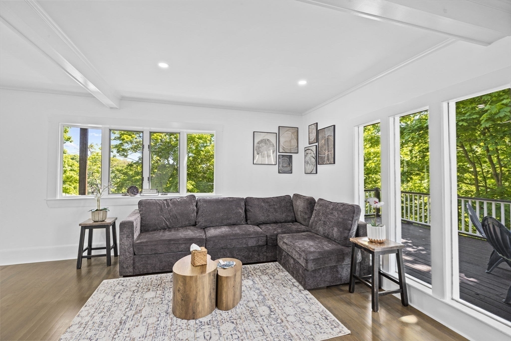 81 Ocean View Road Swampscott, MA 01907 - Photo 6 of 38 a living room with furniture and a large window
