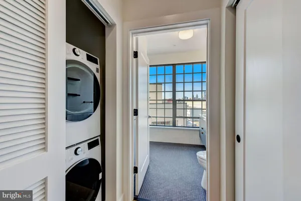 a view of walk in closet