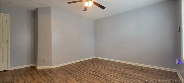 wooden floor in an empty room