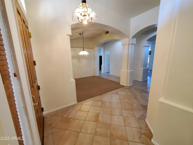 a view of a room with window