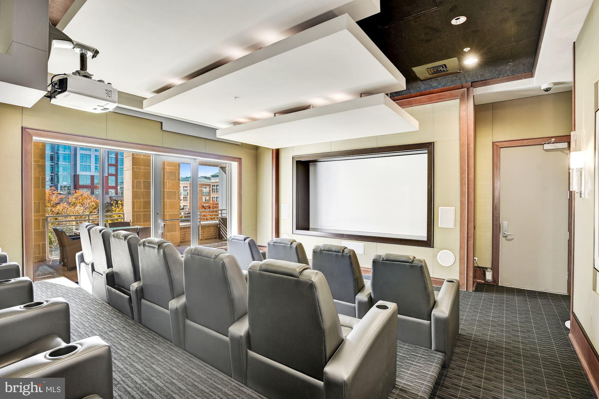 11990 Market Street, Unit 1106 Reston, VA 20190 - Photo 40 of 48 MIDTOWN Theatre Room