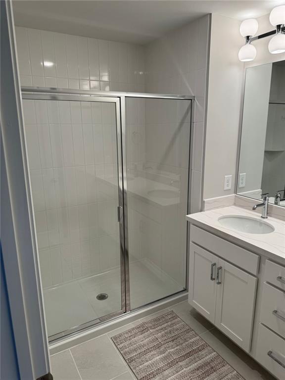 1925 Appian Alley Kennesaw, GA 30144 - Photo 17 of 27 a bathroom with a shower and a sink