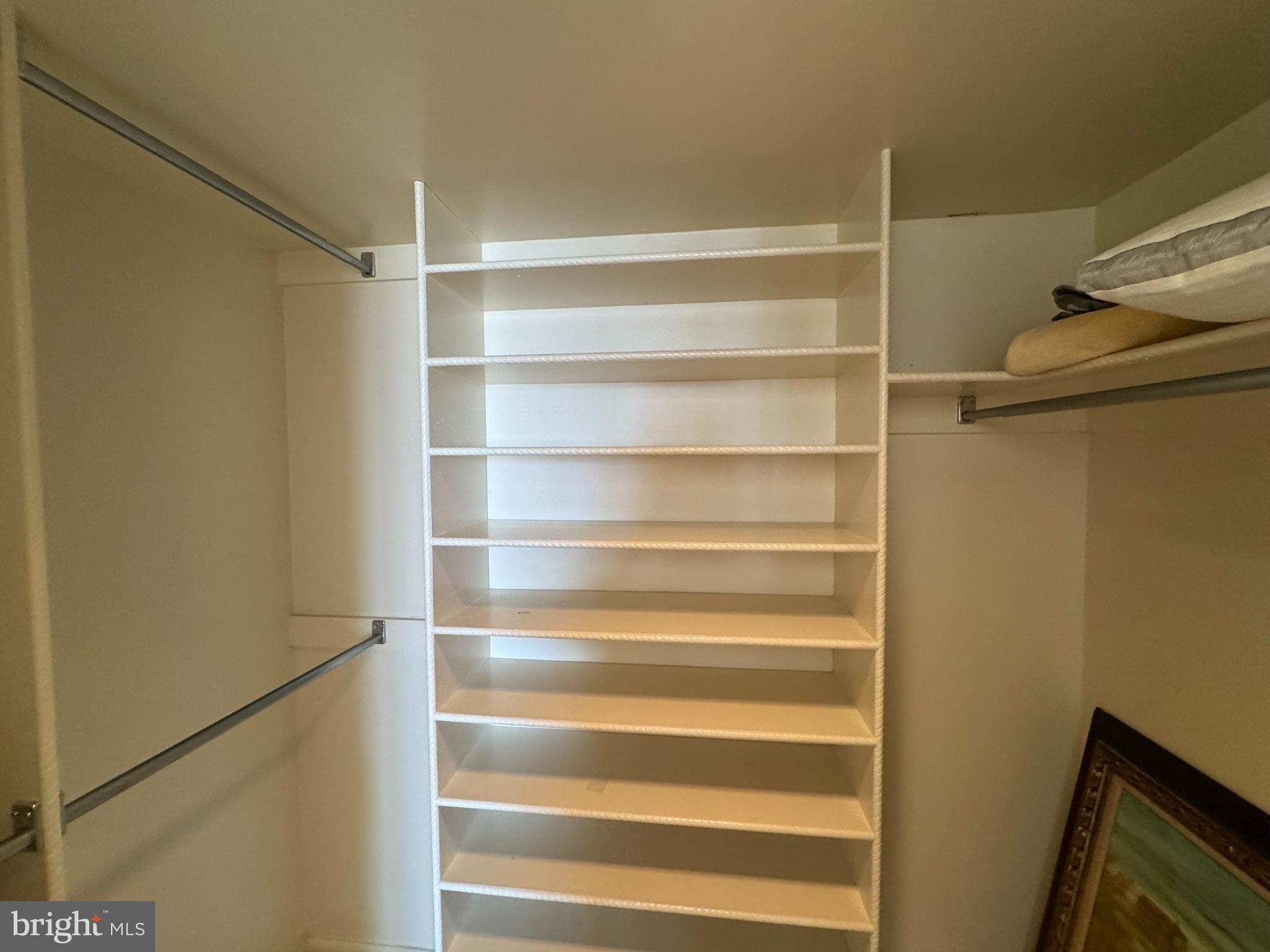 191 Presidential Boulevard, Unit R816 Bala Cynwyd, PA 19004 - Photo 33 of 42 a view of walk in closet with empty racks