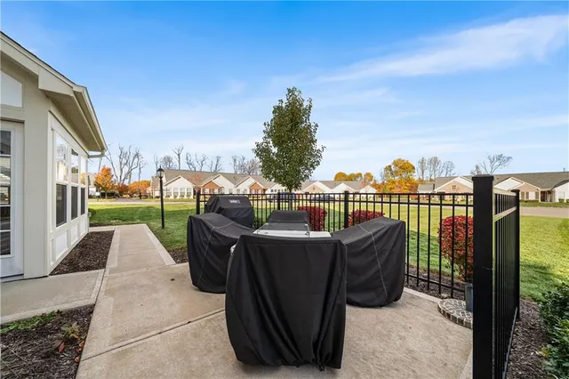 a view of a balcony with outdoor space