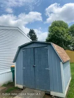 a backyard of a house