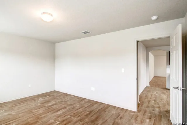 wooden floor in an empty room