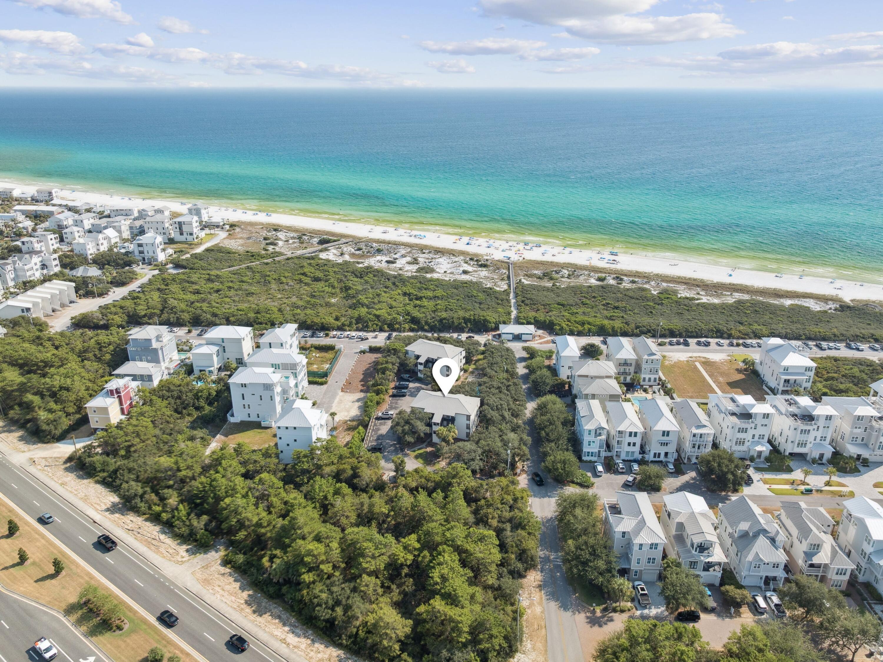 81 South Orange Street, Unit 205 Inlet Beach, FL 32461 - Photo 28 of 28 a view of city and ocean