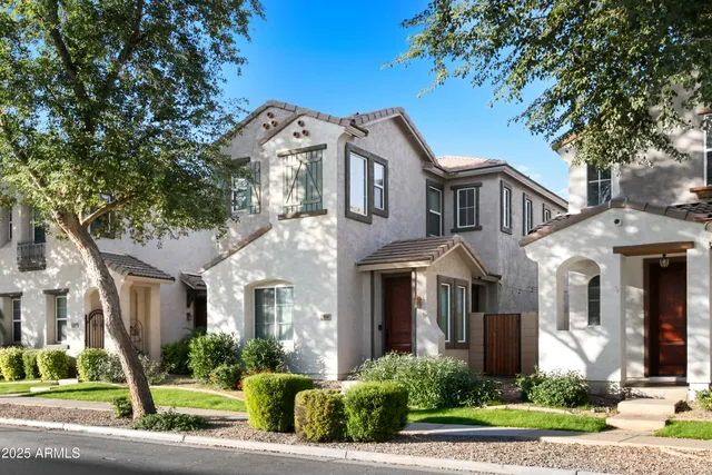 a view of a wooden door