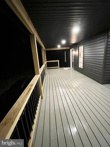 a view of outdoor space and deck