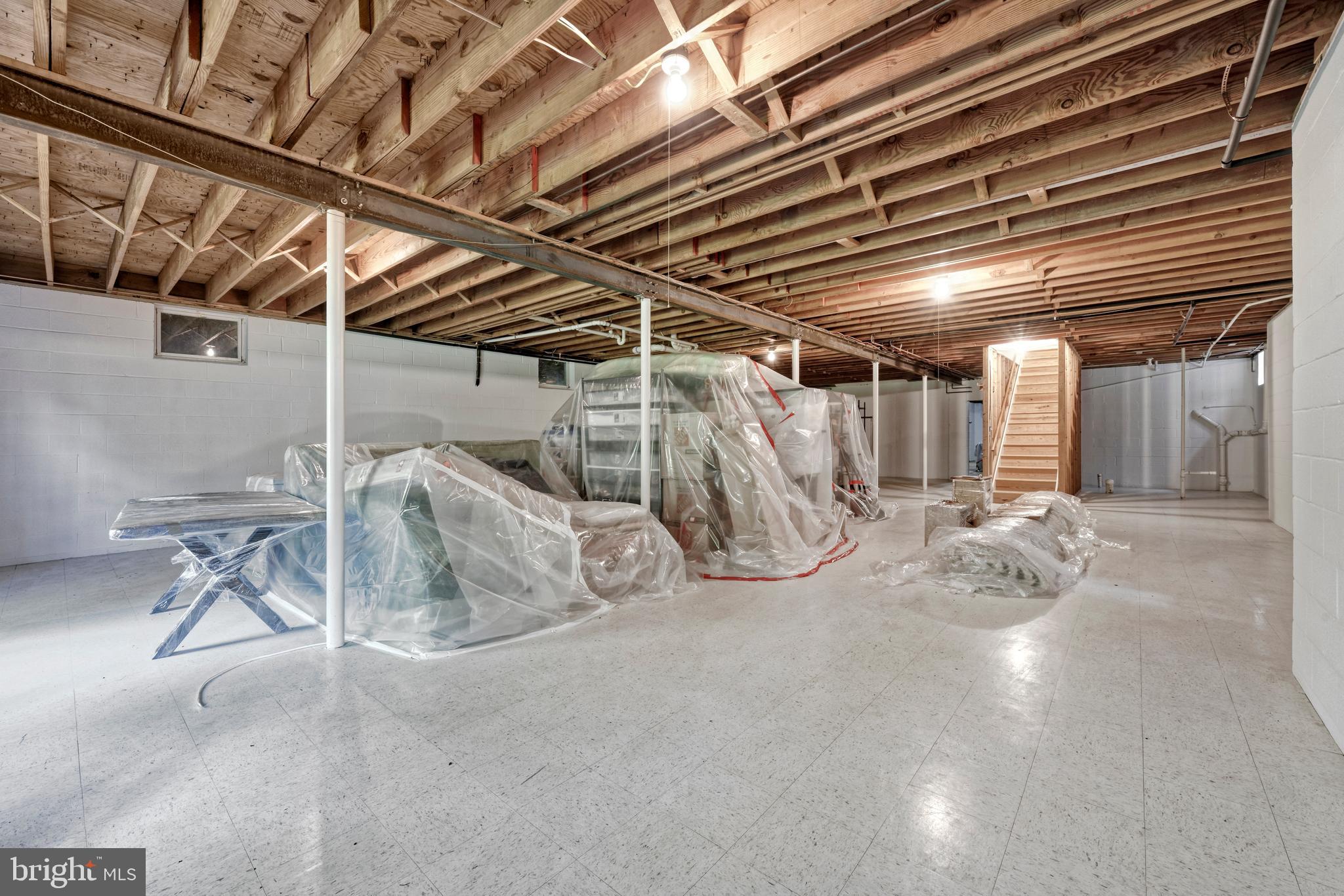 1310 Delaplane Grade Road Upperville, VA 20184 - Photo 42 of 94 Basement has 9' ceilings & interior stairs