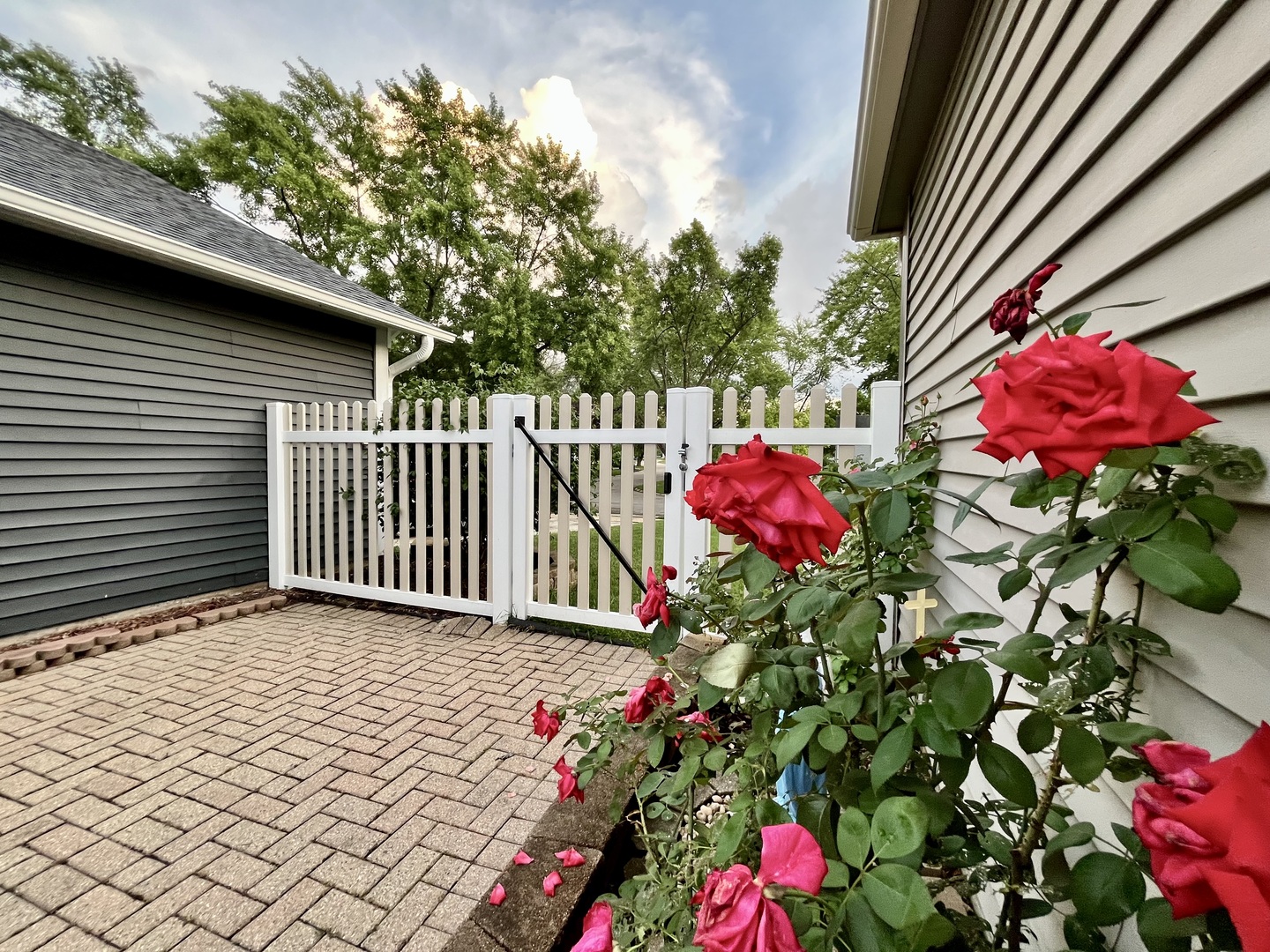 136 Heathgate Road Montgomery, IL 60538 - Photo 20 of 26 a view of a house with a flower garden