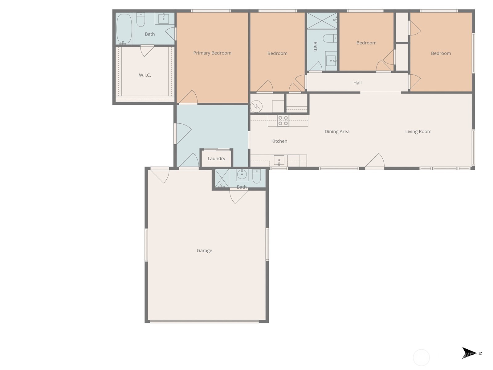 307 3rd Avenue Northeast Quincy, WA 98848 - Photo 19 of 26 a utility room with dryer and washer