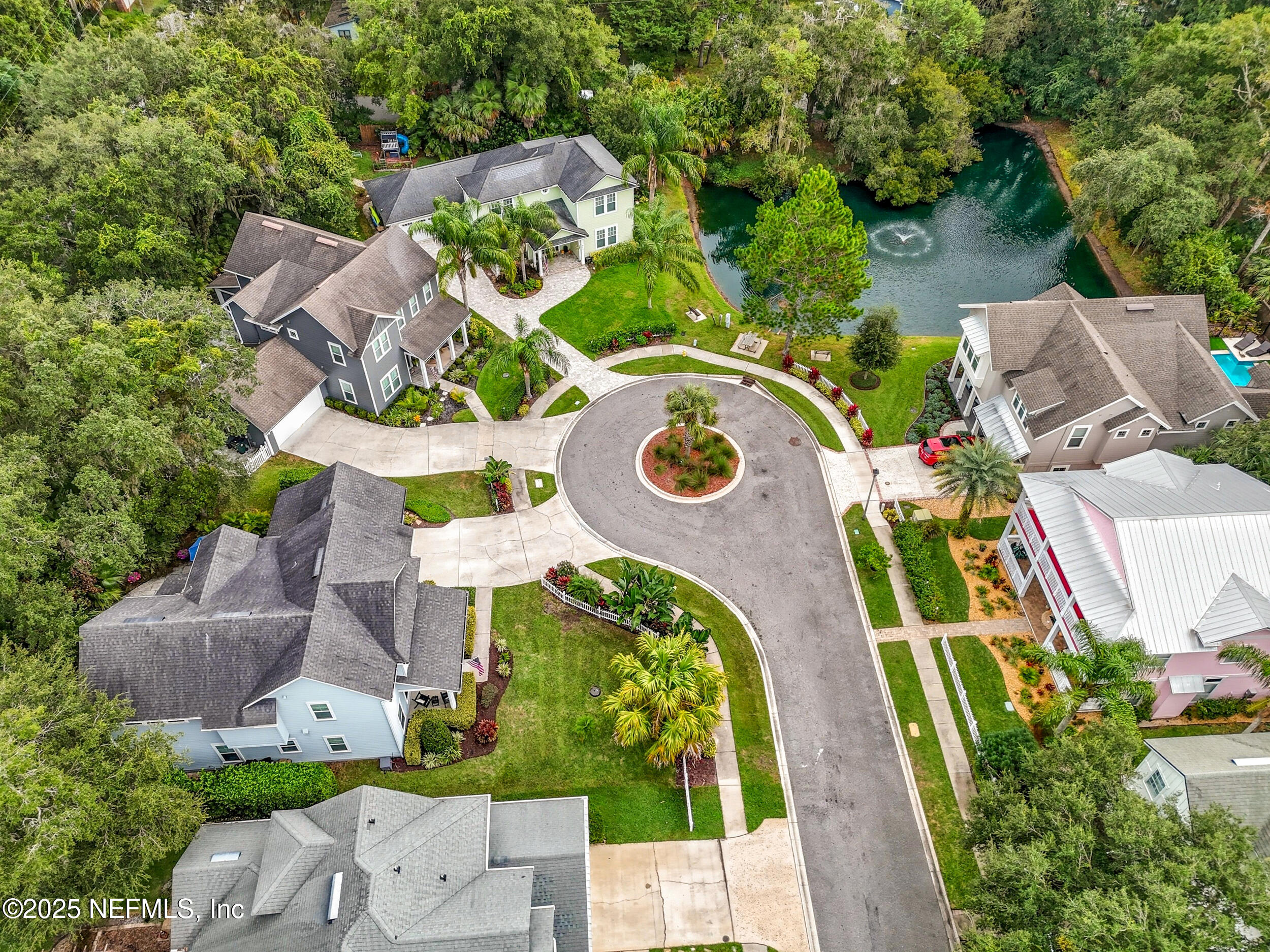 951 Paradise Circle Atlantic Beach, FL 32233 - Photo 41 of 76 an aerial view of a house with outdoor space