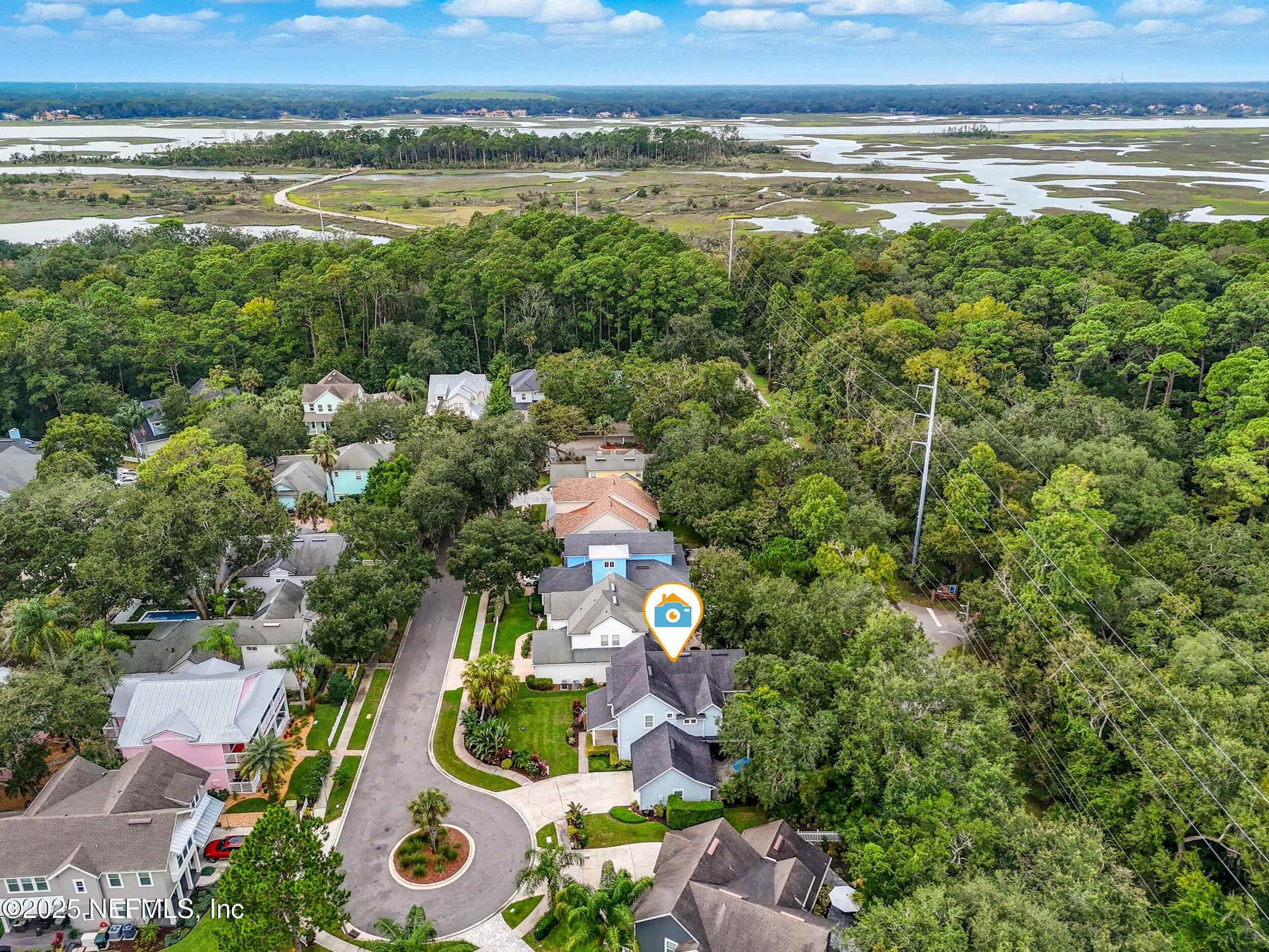 951 Paradise Circle Atlantic Beach, FL 32233 - Photo 43 of 76 Aerial Views