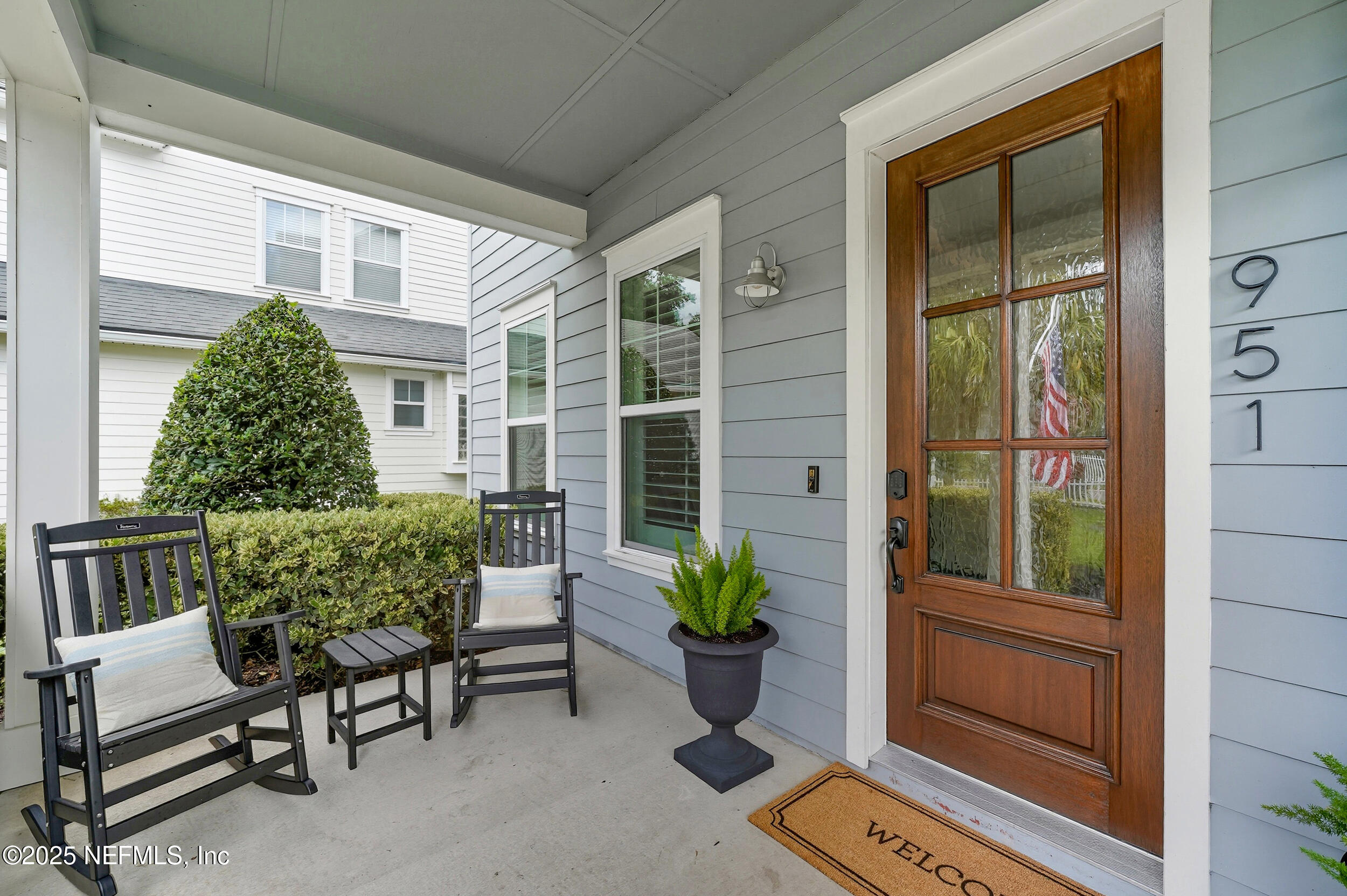 951 Paradise Circle Atlantic Beach, FL 32233 - Photo 6 of 76 a view of an outdoor space with a balcony and furniture