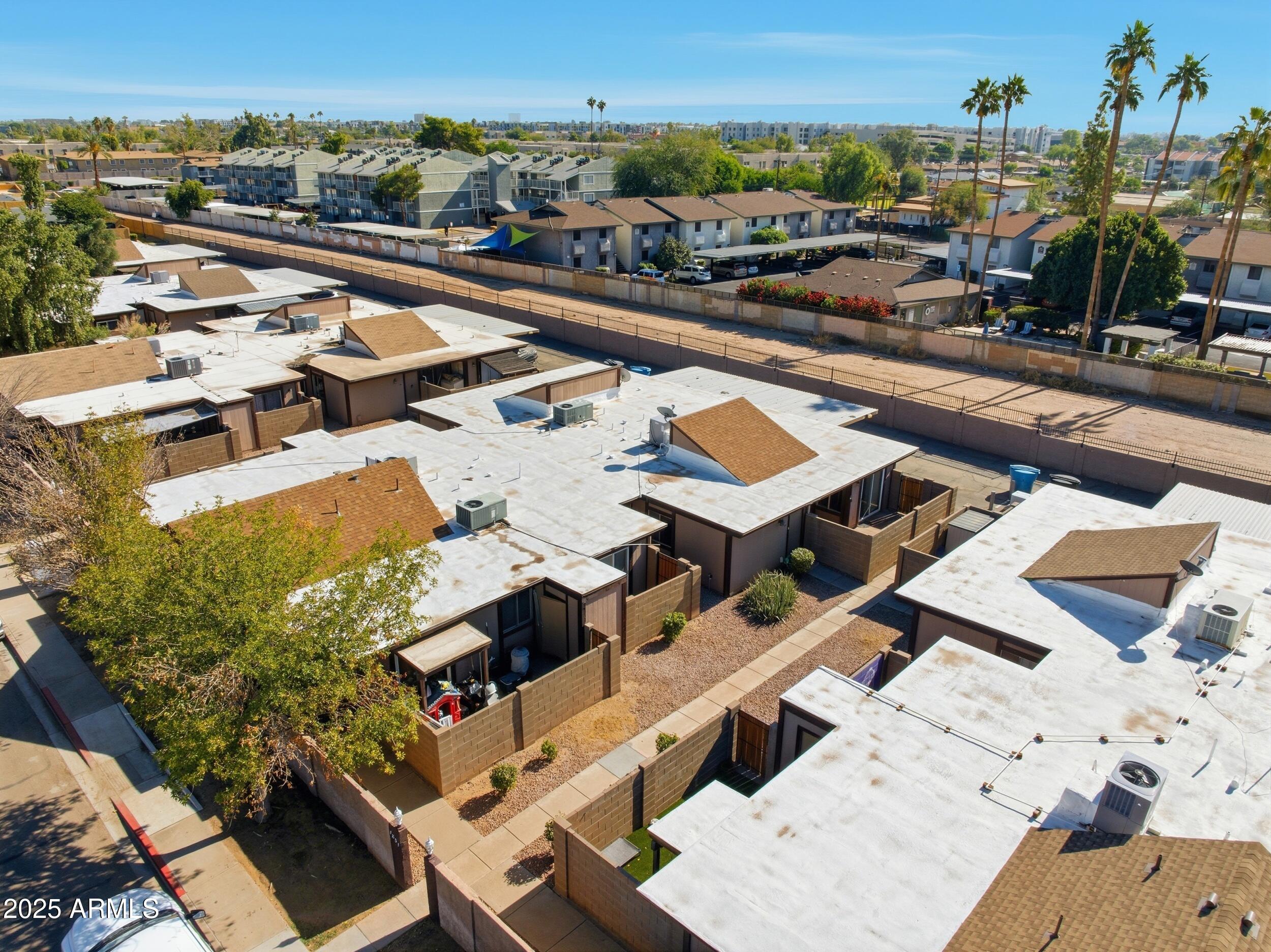 1831 East Kirkland Lane, Unit B Tempe, AZ 85288 - Photo 27 of 33 an aerial view of a city
