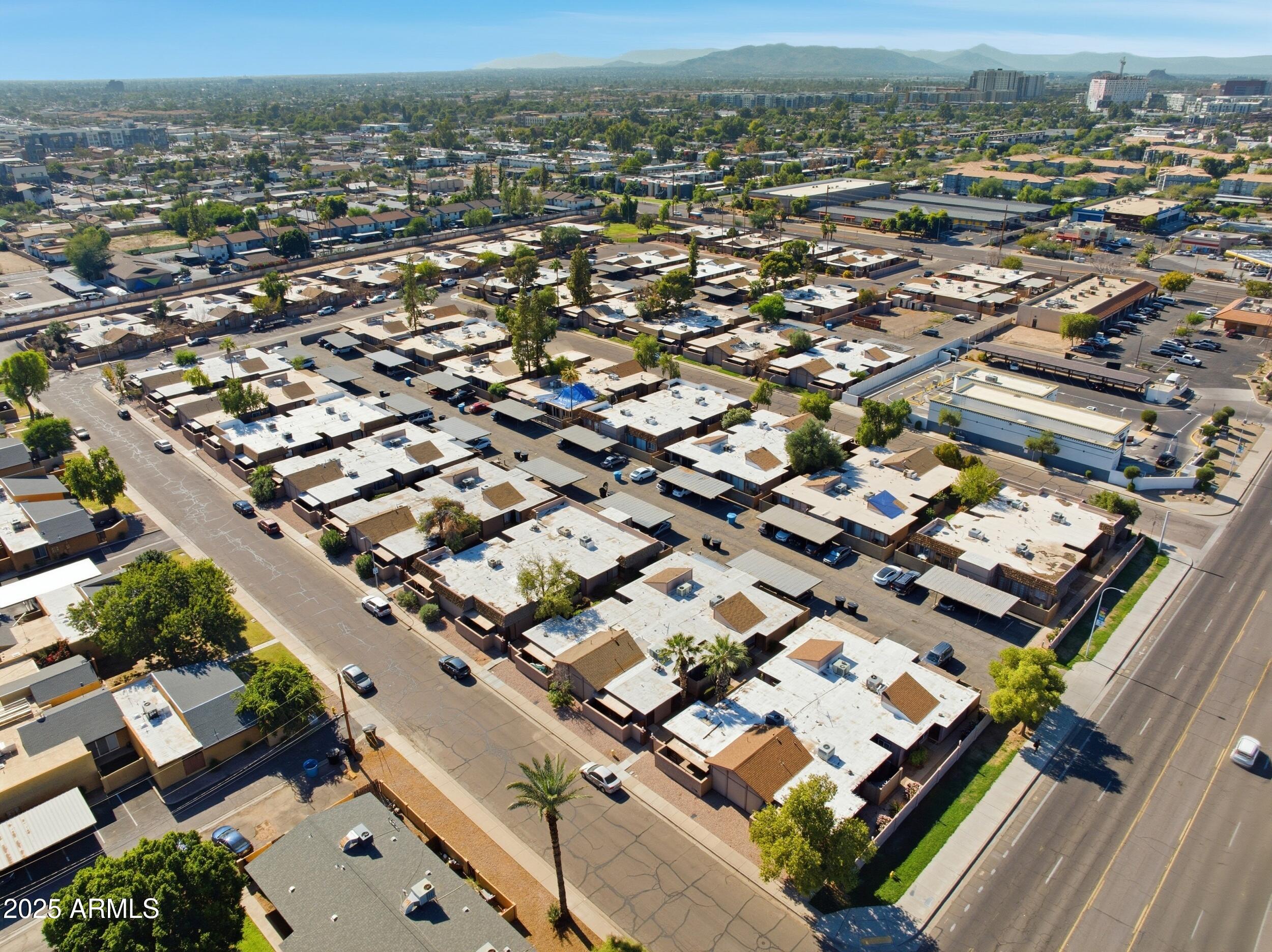 1831 East Kirkland Lane, Unit B Tempe, AZ 85288 - Photo 33 of 33 an aerial view of a city