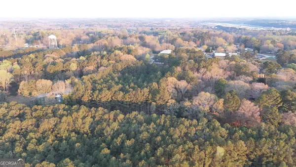 a view of city and mountain