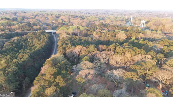 a view of city and mountain