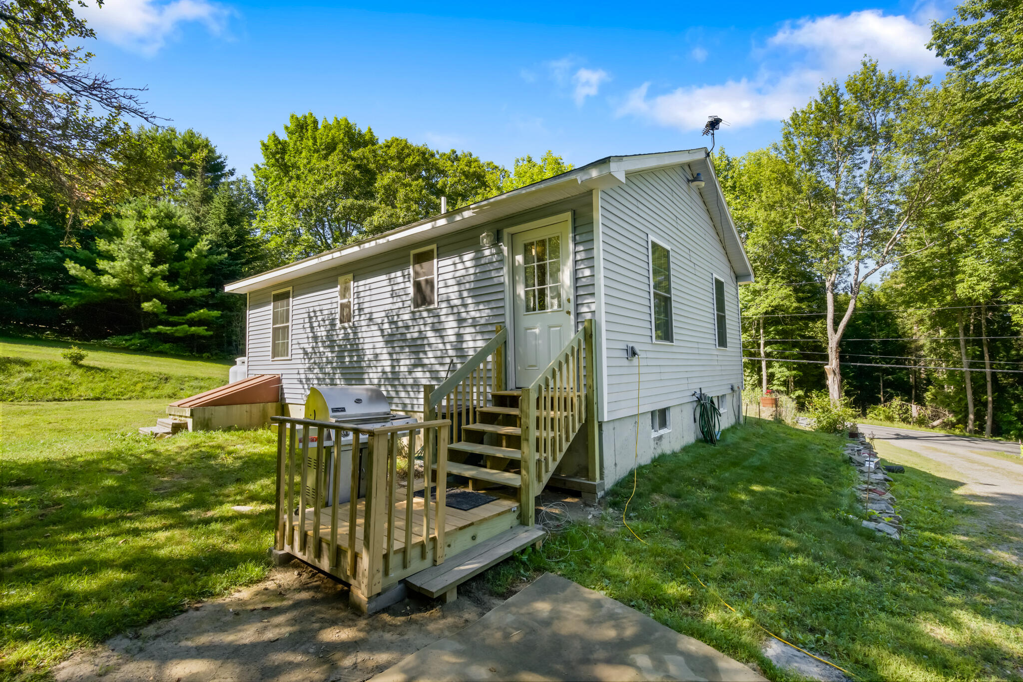 208 Upper Dedham Road Dedham, ME 04429 - Photo 44 of 56 Backside of house