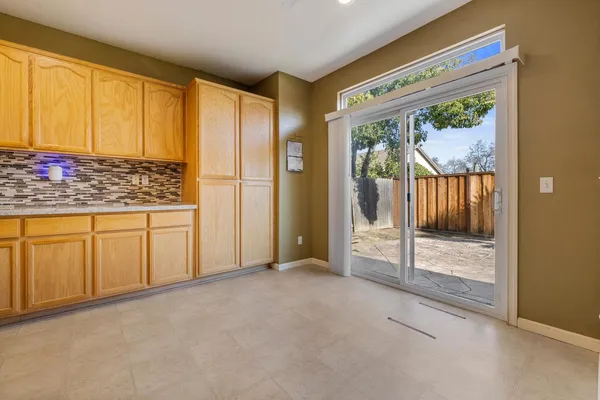 a view of a kitchen with an outdoor area