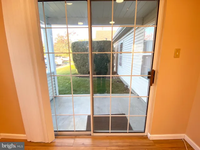 a view of front door