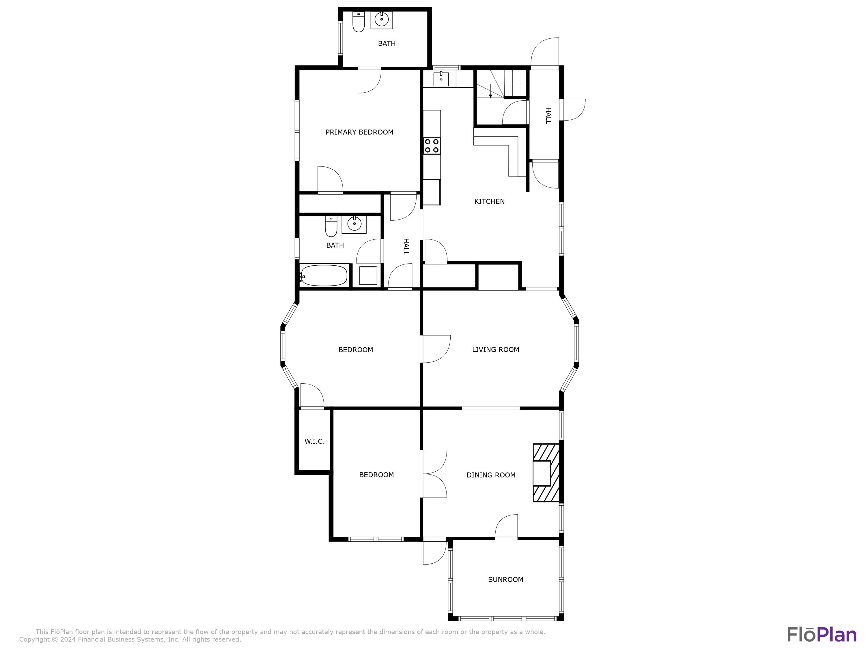 279 Pine Street Lewiston, ME 04240 - Photo 57 of 57 First Floor Plan