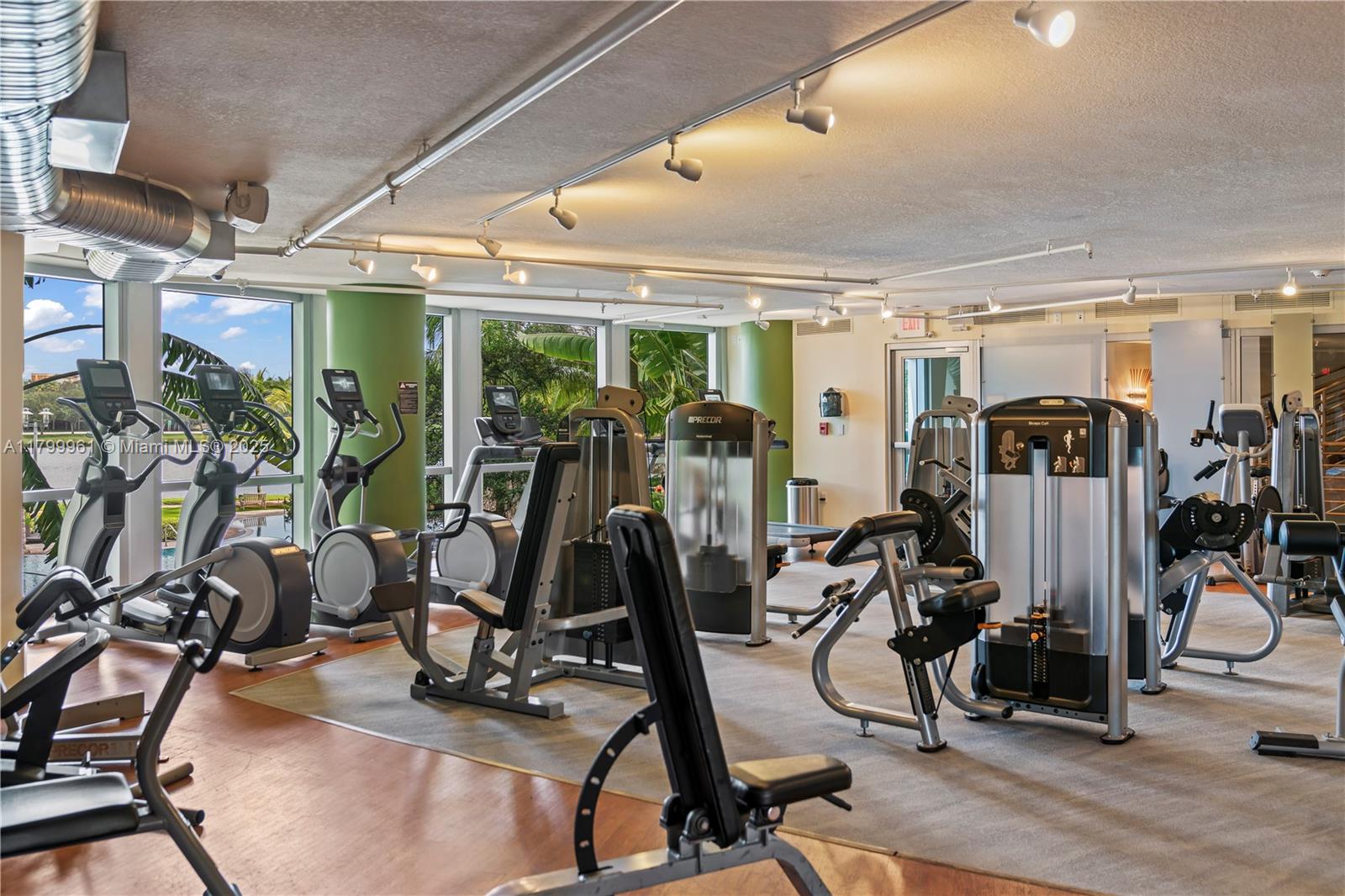 2681 North Flamingo Road, Unit 1206S Sunrise, FL 33323 - Photo 26 of 27 a view of a room with gym equipment