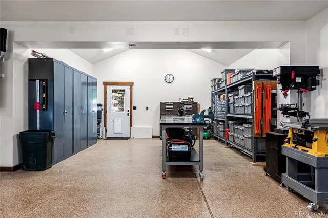 a view of a storage & utility room
