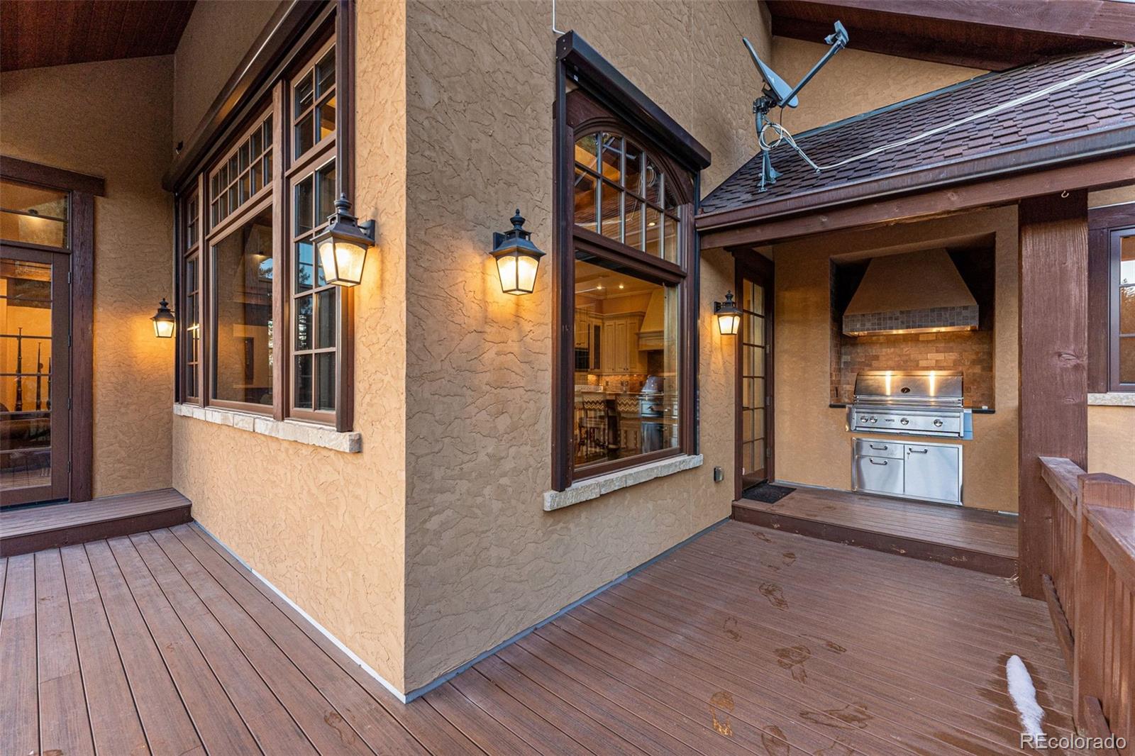 30 West Ranch Trail Morrison, CO 80465 - Photo 43 of 50 a view of outdoor space deck and kitchen