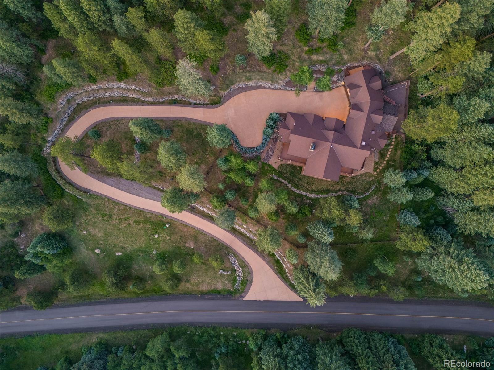30 West Ranch Trail Morrison, CO 80465 - Photo 49 of 50 an aerial view of a house