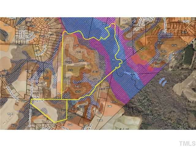 7421 Mt Pleasant Road Willow Spring, NC 27592 - Photo 2 of 2 Flood Soils map.
