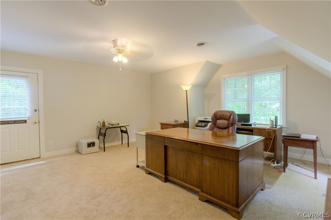 13641 Glendower Road Midlothian, VA 23113 - Photo 29 of 38 a view of a workspace with furniture and a window