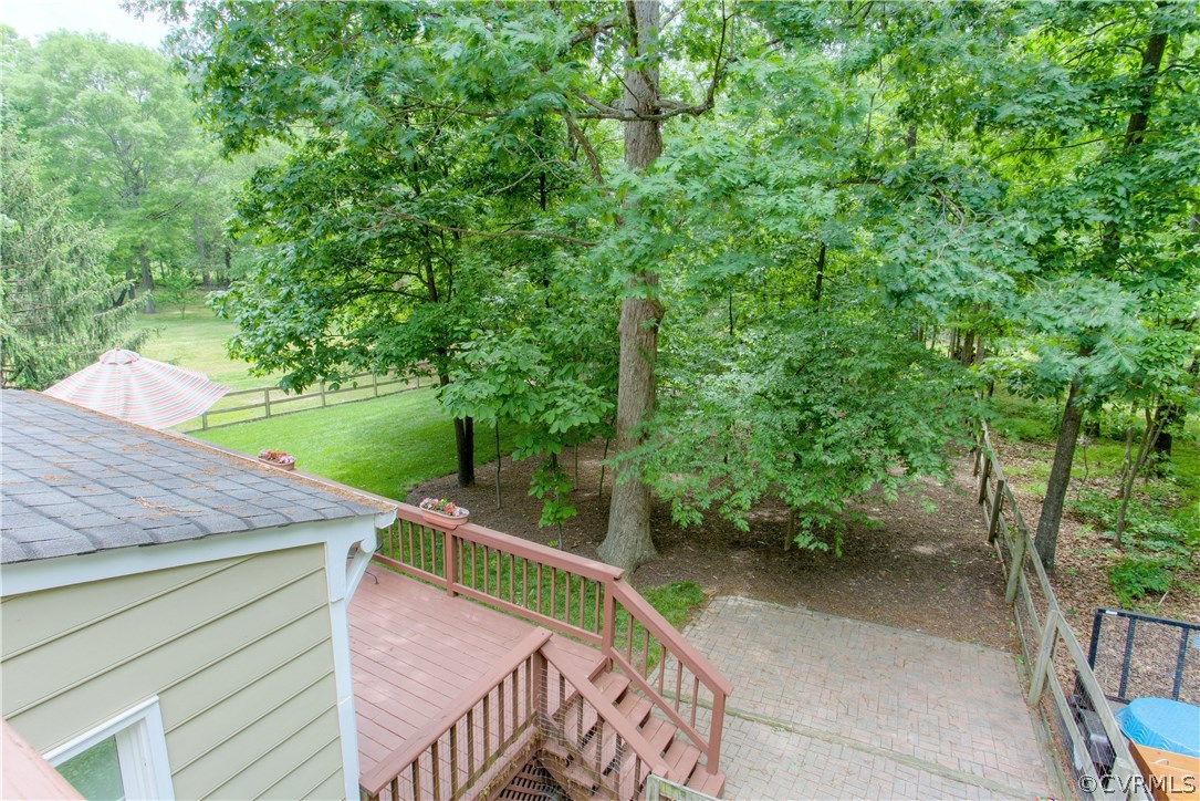 13641 Glendower Road Midlothian, VA 23113 - Photo 31 of 38 a view of an outdoor space and a yard