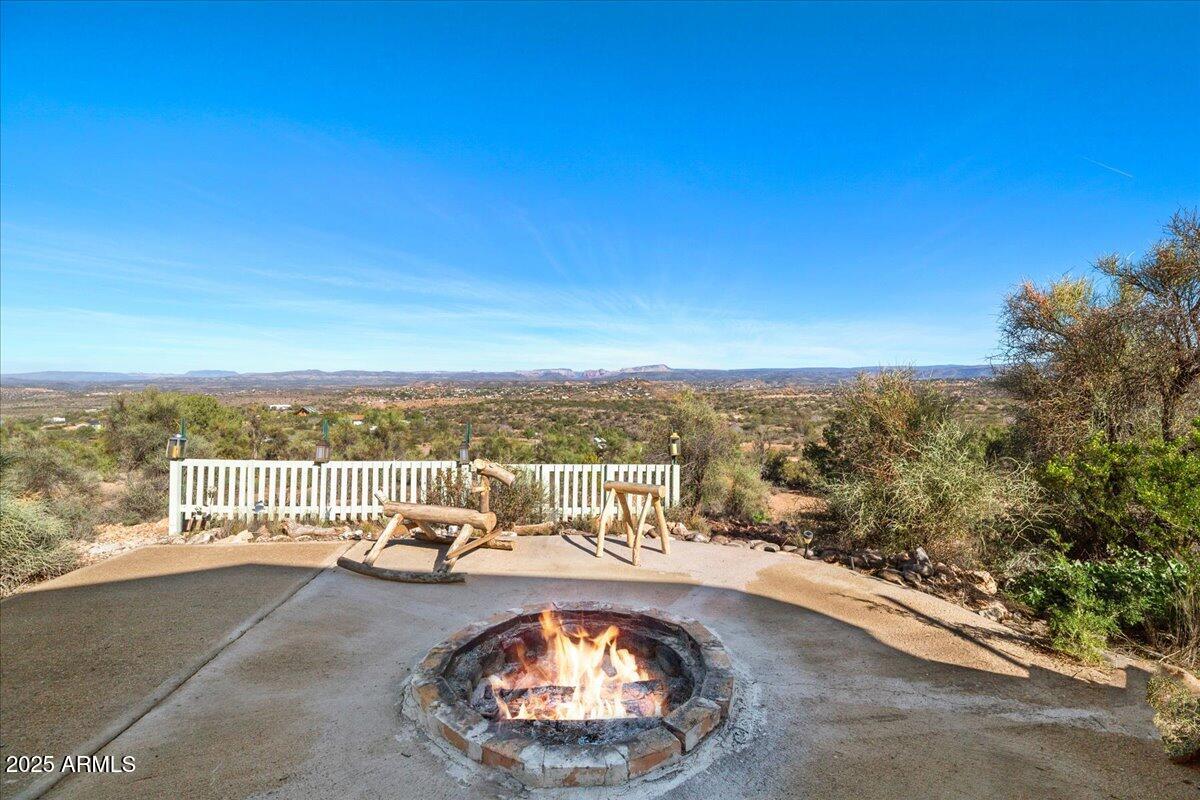 3145 Fort Verde Trail Rimrock, AZ 86335 - Photo 11 of 12 a view of a swimming pool with a terrace
