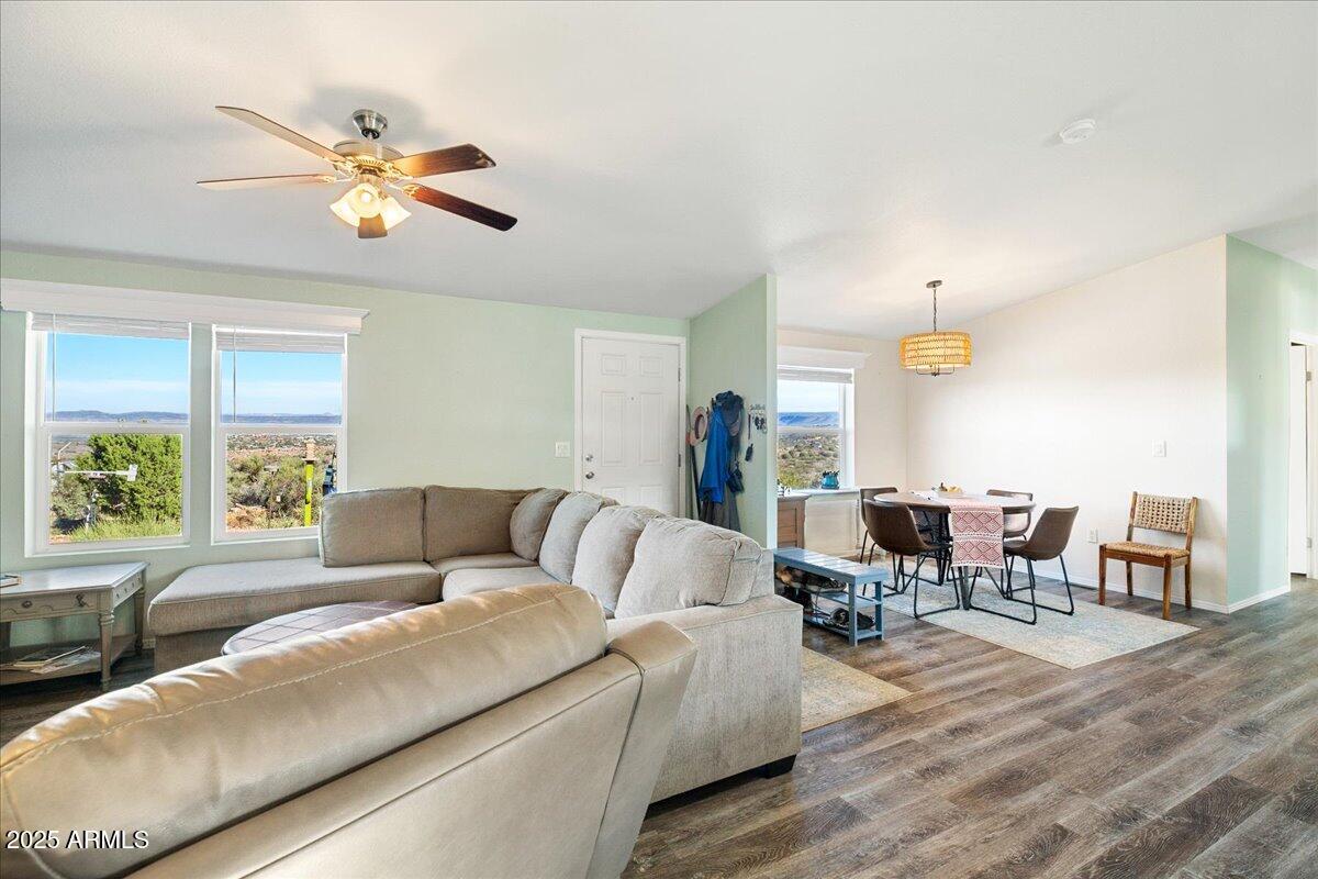 3145 Fort Verde Trail Rimrock, AZ 86335 - Photo 4 of 12 a living room with furniture and a large window