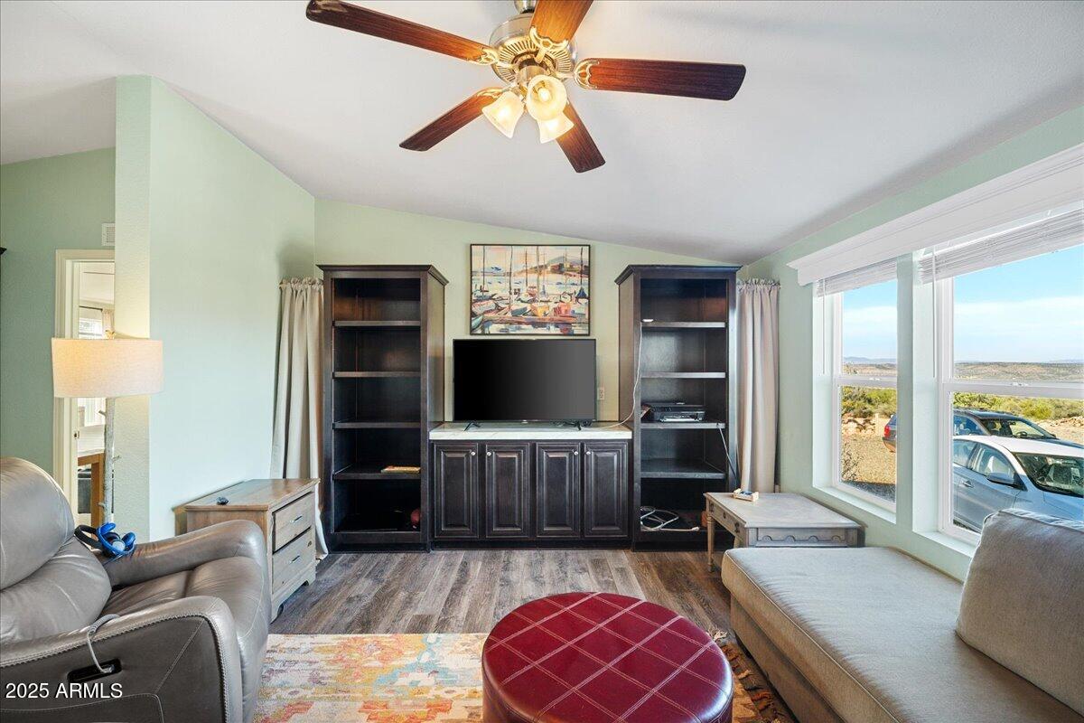 3145 Fort Verde Trail Rimrock, AZ 86335 - Photo 5 of 12 a living room with furniture and a flat screen tv