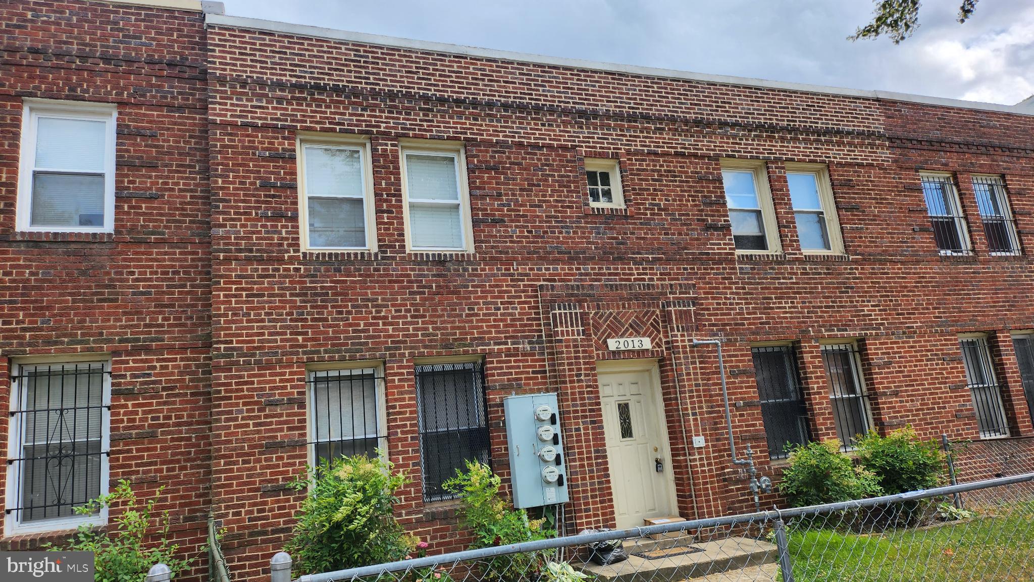 Charming brick facade with vintage appeal.