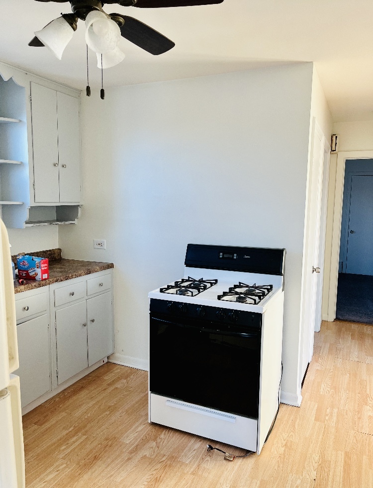 3726 Home Avenue, Unit 2 Berwyn, IL 60402 - Photo 4 of 7 a kitchen with cabinets and appliances