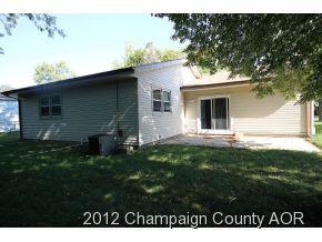 1907 Branch Road Champaign, IL 61821 - Photo 19 of 20 a view of a house with a yard
