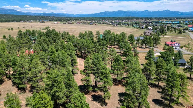 a view of lake and mountain
