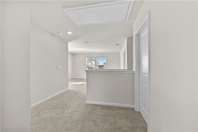 a view of swimming pool with outdoor seating and yard in back