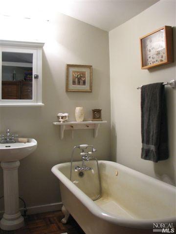 6655 St Helena Road Santa Rosa, CA 95404 - Photo 8 of 8 a bathroom with a sink and a toilet