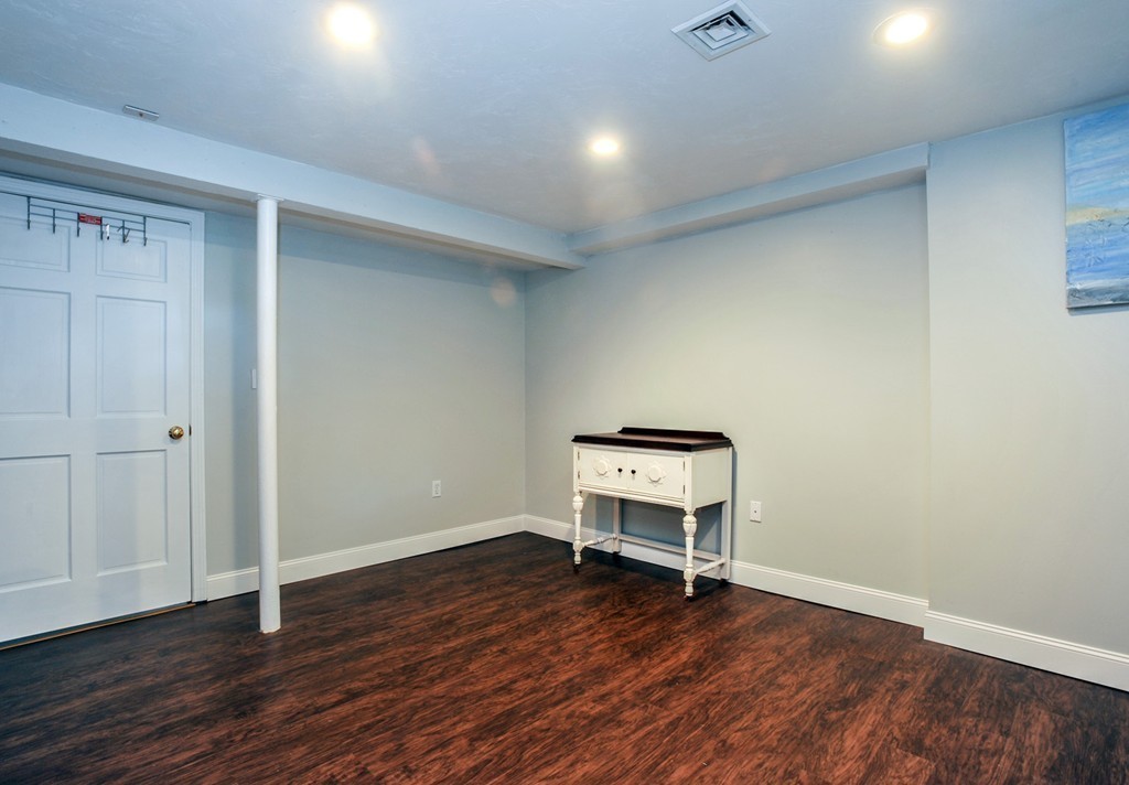 86 Edgemere Road Boston, MA 02132 - Photo 15 of 23 a view of room with wooden floor and furniture