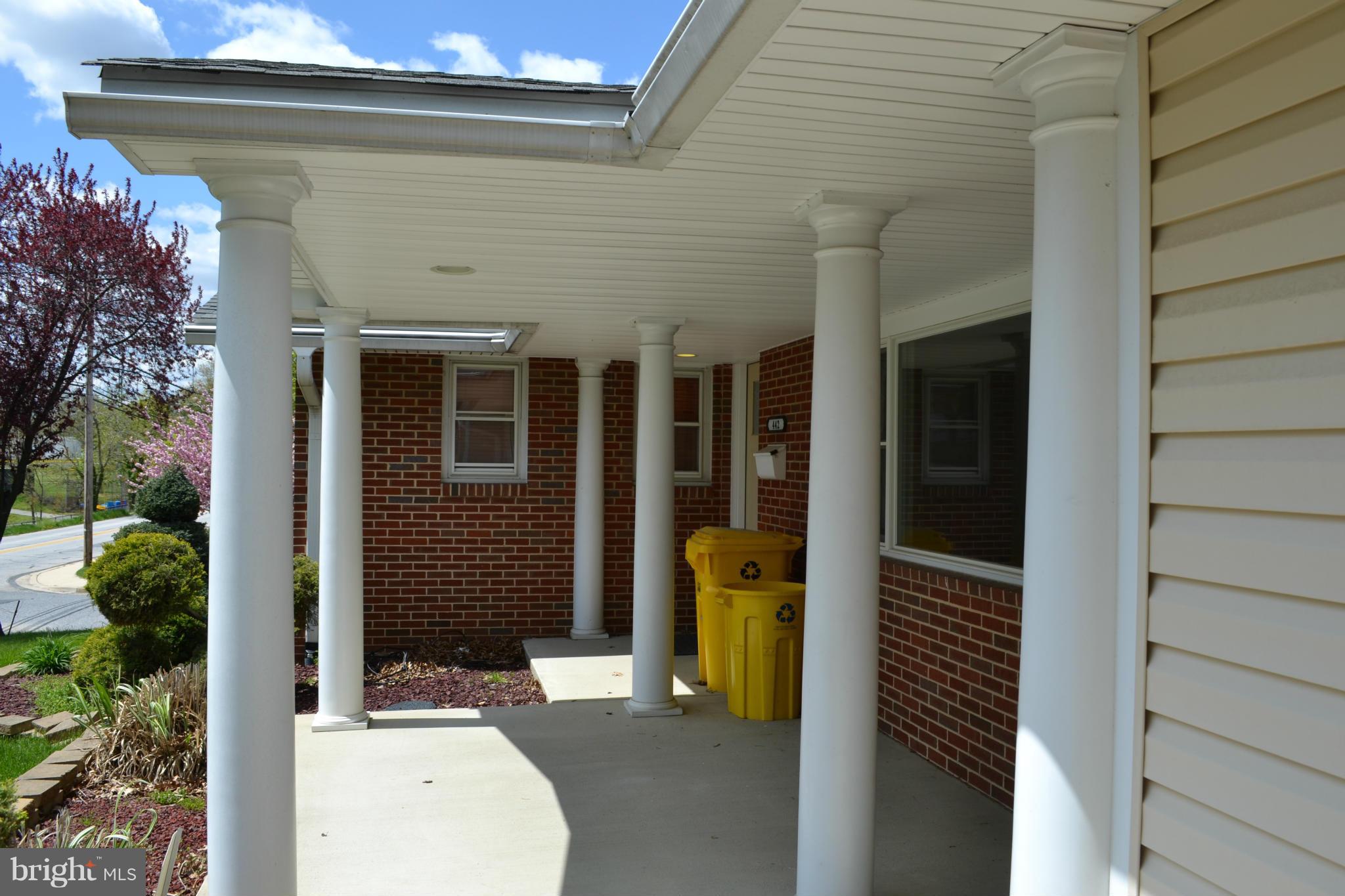 442 Andover Road Linthicum Heights, MD 21090 - Photo 4 of 8 front view of a house with a glass door