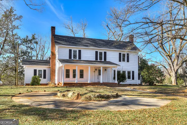 a view of swimming pool and mountain in the background